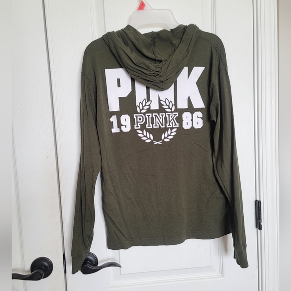 PINK Victoria's Secret Hooded Longsleeve Top | Size XS | NWOT - Picture 5 of 5